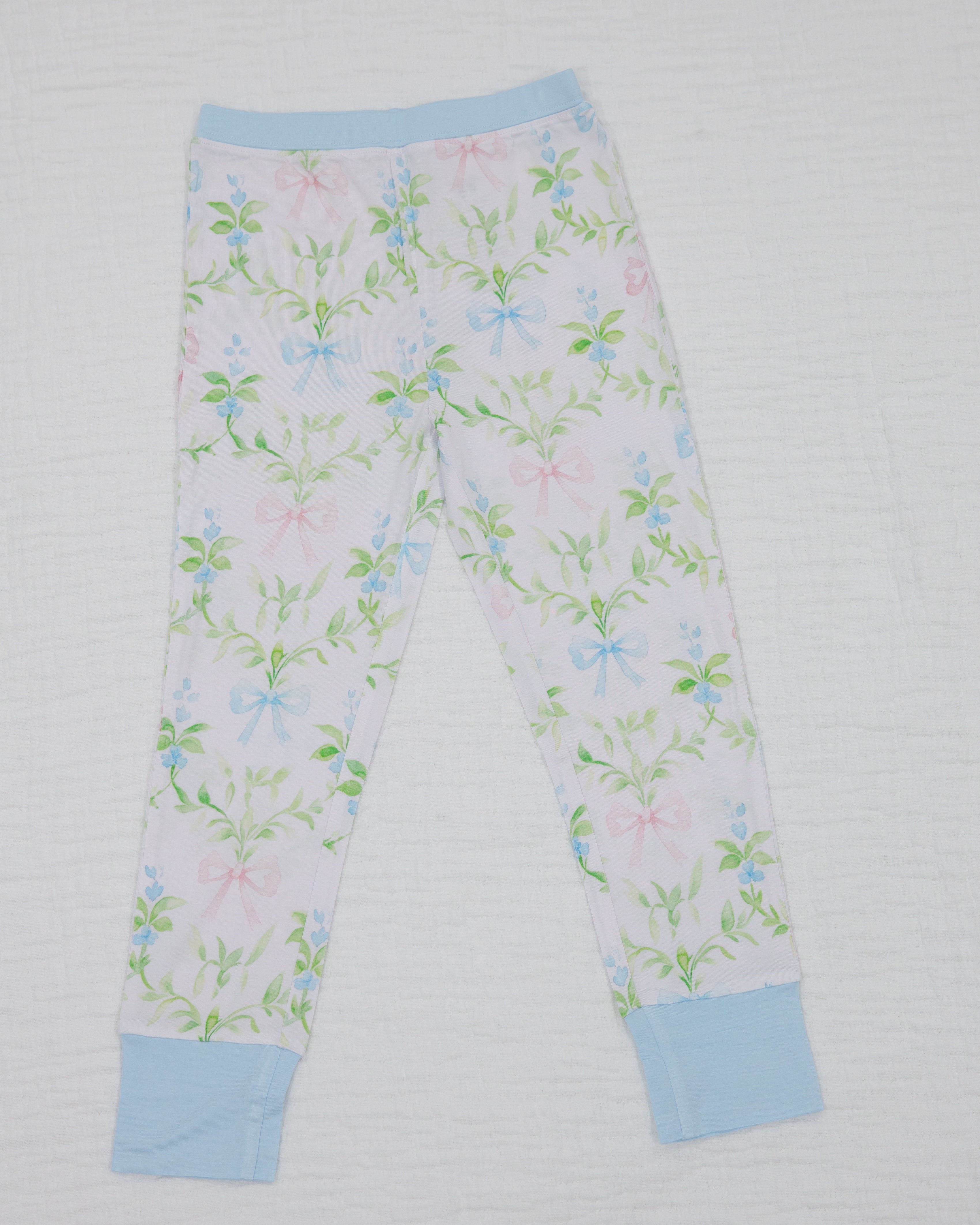 Garden Bows Girls Toddler Two-Piece Pajama Set