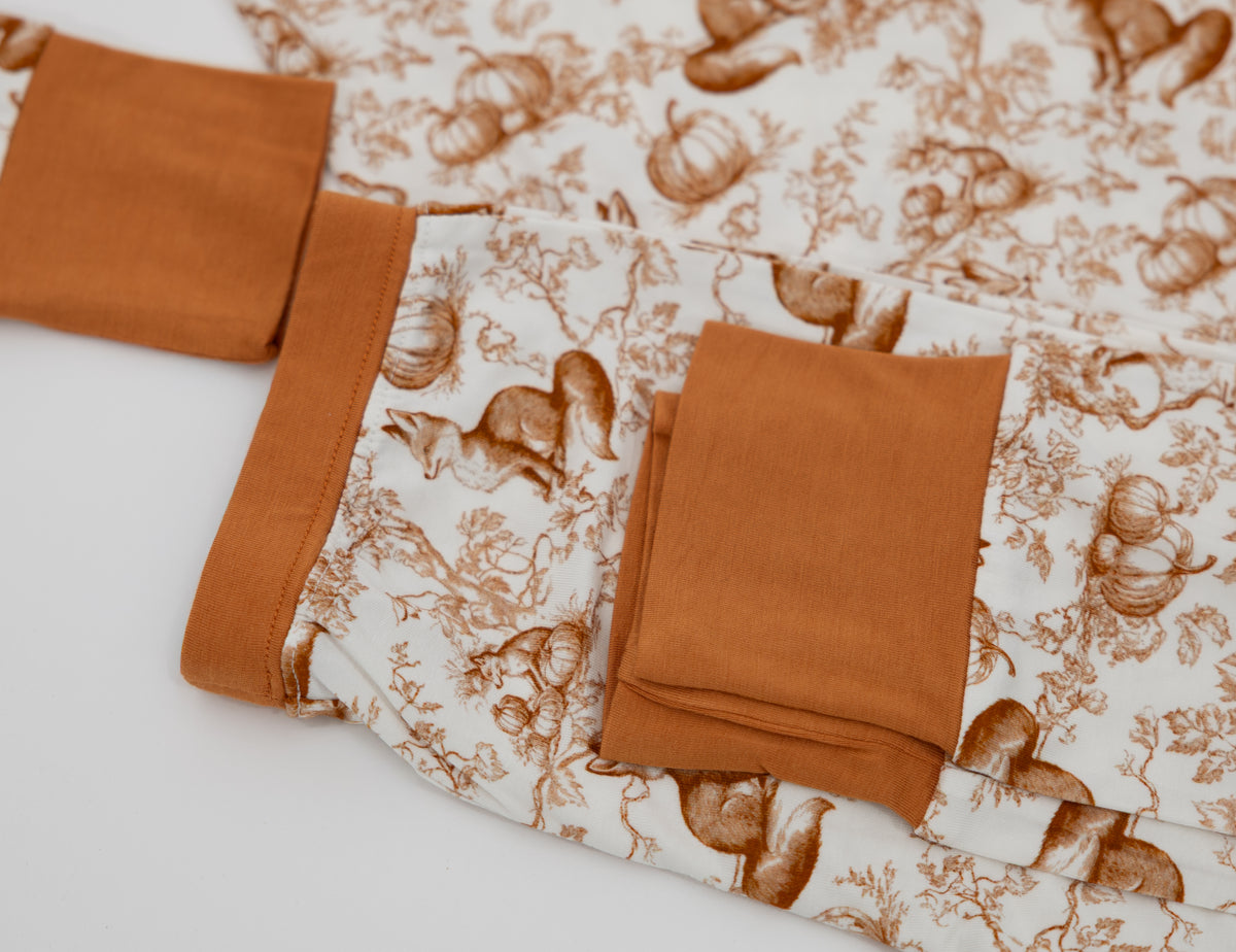 Fox & Fawn Toddler Two-Piece Pajama Set