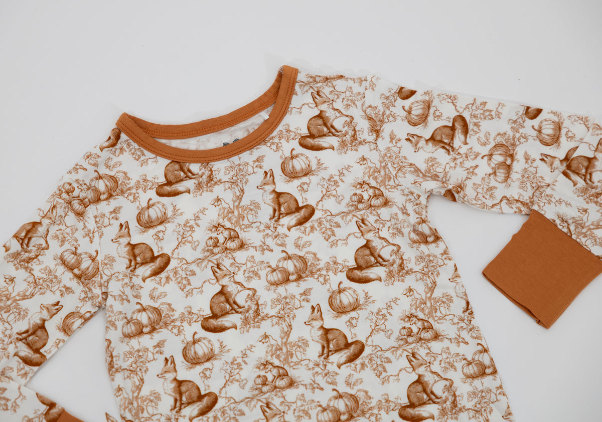 Fox & Fawn Toddler Two-Piece Pajama Set
