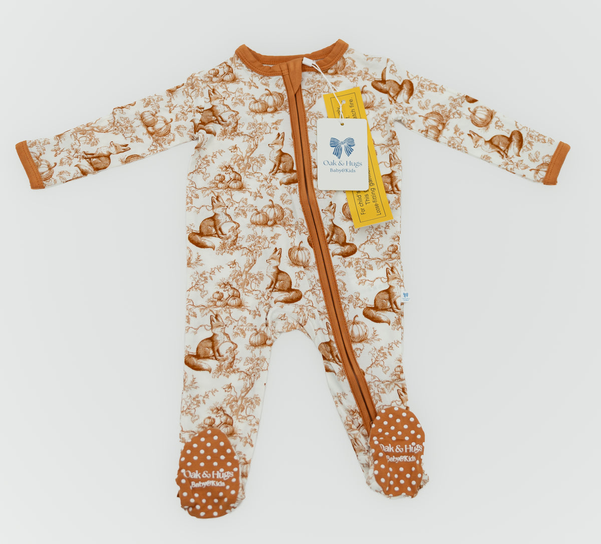 Fox & Fawn Baby Footie Pajama