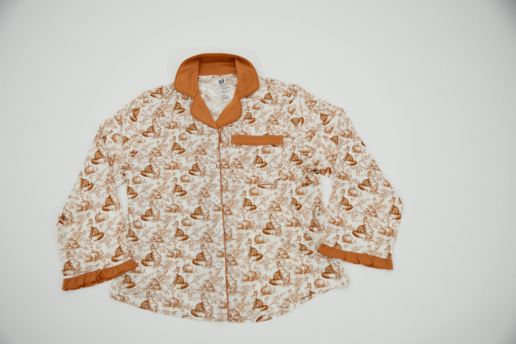Fox & Fawn Women's Long Sleeve Pajama Set
